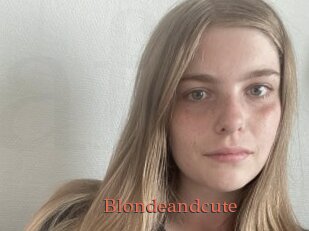 Blondeandcute