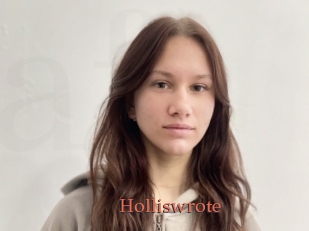 Holliswrote