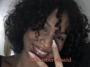 Saidcameronsaid